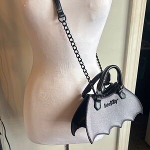 Luv Betsey Sparkle Bat Cross-body